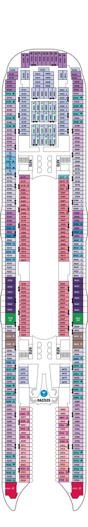 Allure of the Seas Deck Plans .